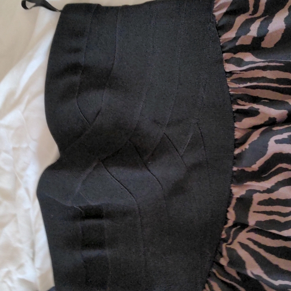 High Low strapless dress - Picture 2 of 4